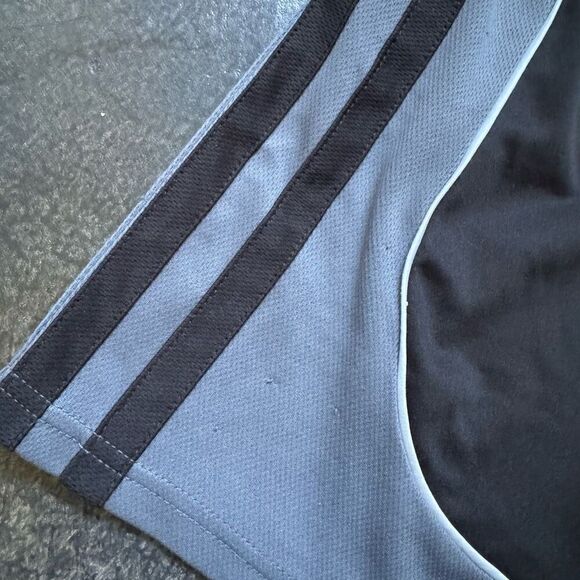 Adidas 100% Polyester Shorts Kids Youth Size Large Black Color Elastic Waist - Picture 5 of 12